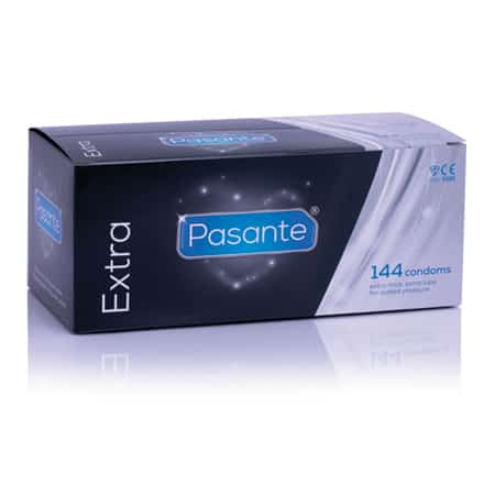 Pasante Extra Condooms Voordeelverpakking 144st