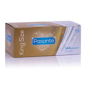 Pasante King Size Condooms Voordeelverpakking 144st