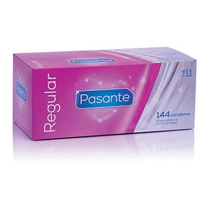 Pasante Regular Condooms Voordeelverpakking 144st