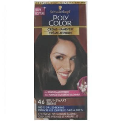 Poly Color Haarverf 46 Bruinzwart