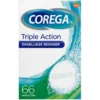 Corega 4-in-1 Triple Action Reinigingstabletten 66 stuks