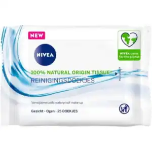 Nivea Gezichtsreinigingsdoekjes 3-in-1 Verfrissend