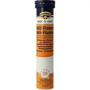 Kruger Day By Day Bruis Multi-Vitamine 20 tabletten - Afbeelding 2