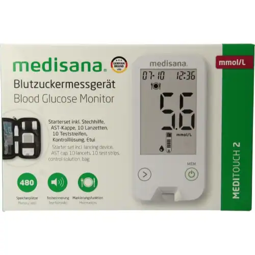 Medisana Meditouch 2 Glucosemeter USB
