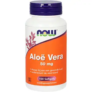 NOW Aloe Vera 50mg 100 softgels