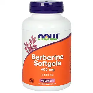 NOW Berberine 400mg 90 softgels
