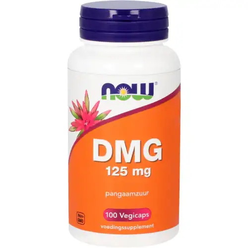 NOW Dmg 125mg 100 vegetarische capsules