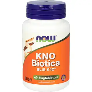 NOW Kno Biotica Blis K12 60 zuigtabletten