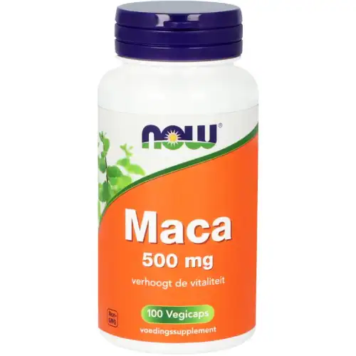 NOW Maca 500mg 100 vegetarische capsules