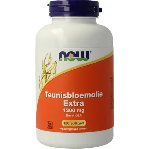 NOW Teunisbloemolie Extra 1300mg 120 softgels