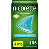 Nicorette Kauwgom 4mg Menthol Mint 105 stuk