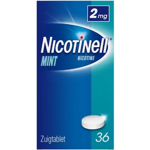 Nicotinell Zuigtabletten Mint 2mg 36 stuks