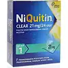 Niquitin Stap 1 Nicotinepleisters 21mg 7 stuks