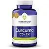 Vitakruid Curcuma C3-2X 95% Curcuminoiden met Bioperine 120 vegetarische capsules