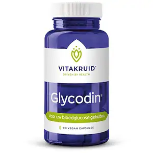 Vitakruid Glycodin Chroom Biotine Alfa-liponzuur L-Taurine 90 vegetarische capsules
