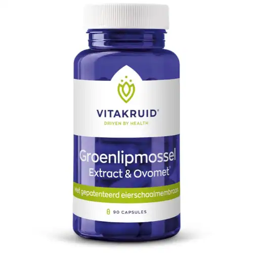 Vitakruid Groenlipmossel Extract & Ovomet Eierschaalmembraam 90 capsules