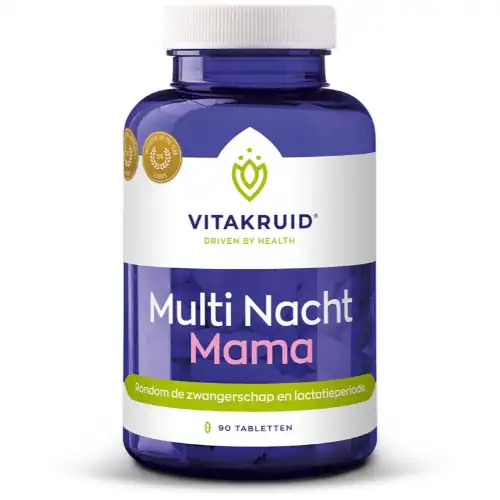 Vitakruid Multi Nacht Mama 100% Vegan 90 tabletten