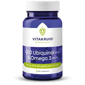 Vitakruid Q10 Ubiquinol 50 mg & Omega 3 450 TG 60 capsules
