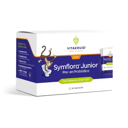 Vitakruid Symflora Junior Pre- en Probiotica voor Kinderen 30 zakjes