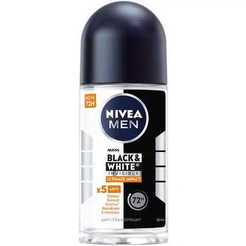 Nivea Men Deoroller Invisible Black & White Ultimate Impact