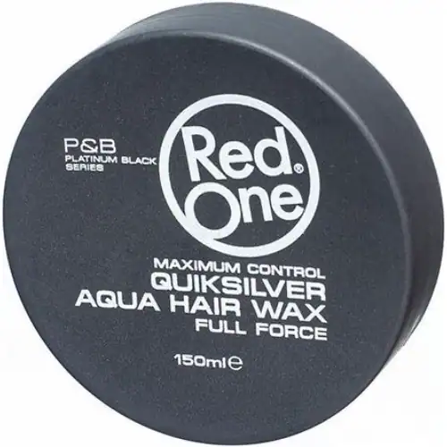 RedOne Quicksilver Aqua Hair Wax Grey Red