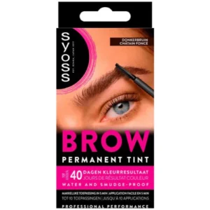 Syoss Brow Permanent Tint Donkerbruin
