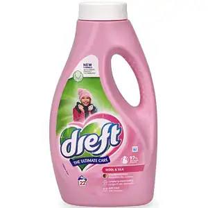 Dreft Vloeibaar Wasmiddel Wool & Silk 990 ml a 22 scoops