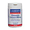 Lamberts Calcium 400 mg kauwtabletten + Vitamine D en Fos 60 kauwtabletten
