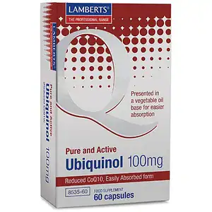 Lamberts Co Enzym Q10 100 mg Ubiquinol 60 capsules