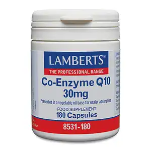 Lamberts Co Enzym Q10 30 mg 180 vegetarische capsules
