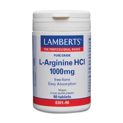 Lamberts L-Arginine 1000 mg 90 tabletten