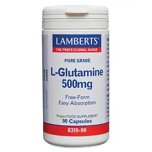 Lamberts L-Glutamine 500 mg 90 vegetarische capsules