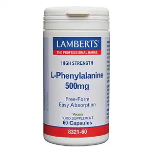 Lamberts L-Phenylalanine 500 mg 60 capsules