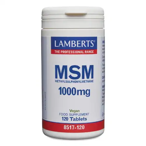 Lamberts MSM 1000 mg 120 tabletten
