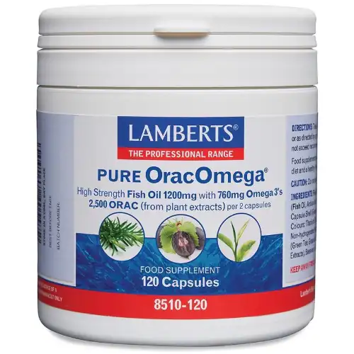 Lamberts Orac Omega Visolie 120 capsules