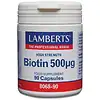 Lamberts Vitamine B8 500mcg Biotine 90 vegetarische capsules