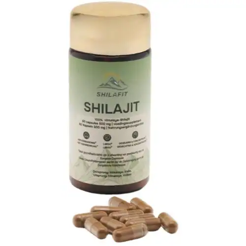 Shilafit Shilajit 500 mg 60 capsules