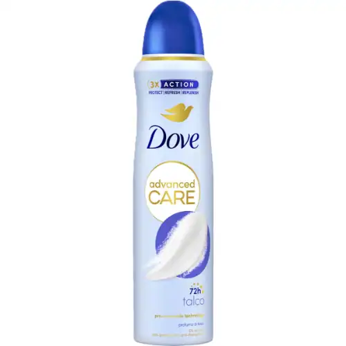 Dove Deospray Advanced Care Talco