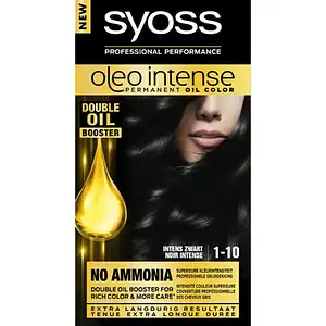 Syoss Color Oleo Intense Haarverf 1-10 Intens Zwart