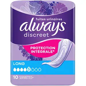 Always Discreet Long Incontinentieverband Long 10 stuks