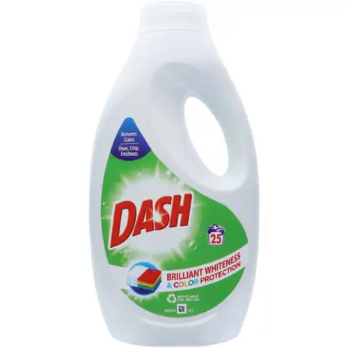 Dash Vloeibaar Wasmiddel Brilliant Whiteness & Color Protection 825 ml a 25 wasbeurten