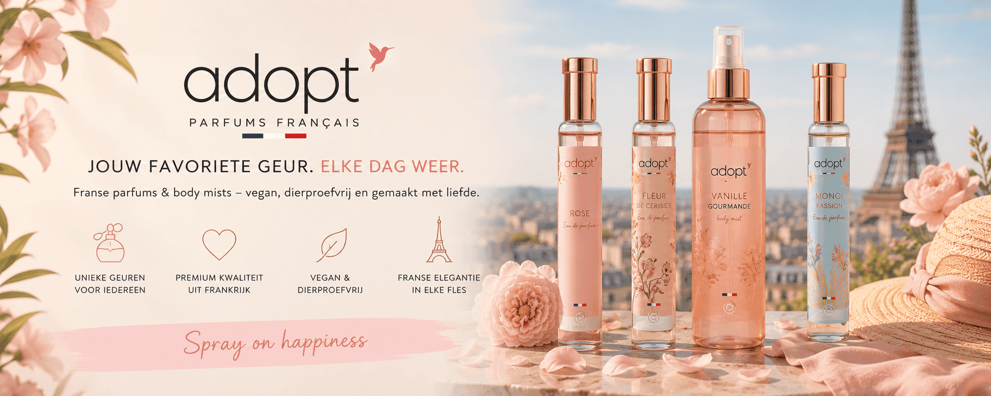Adopt brand banner