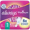 Always Platinum Normal Maandverband met vleugels 12 stuks