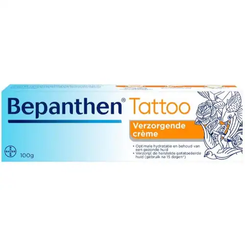 Bepanthen Tattoo Verzorgende Creme 100 gram