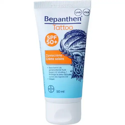 Bepanthen Tattoo Zonnebrandcreme SPF50+ 50 ml