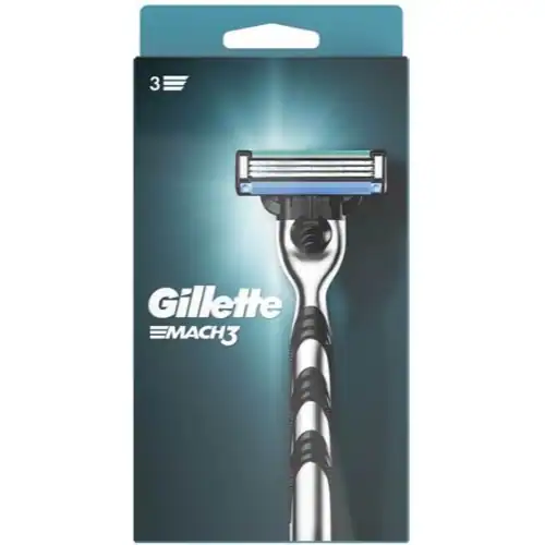 Gillette Mach3 Houder + Scheermesje