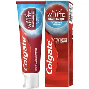 Colgate Tandpasta Max White Stain Guard + Instant White
