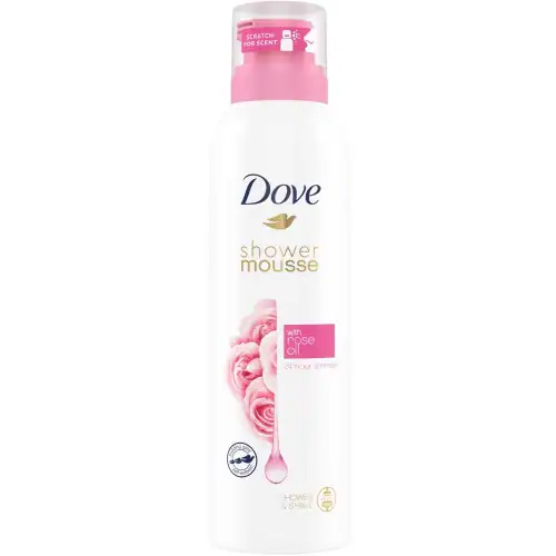 Dove Shower Foam Rose Oil 200 ml