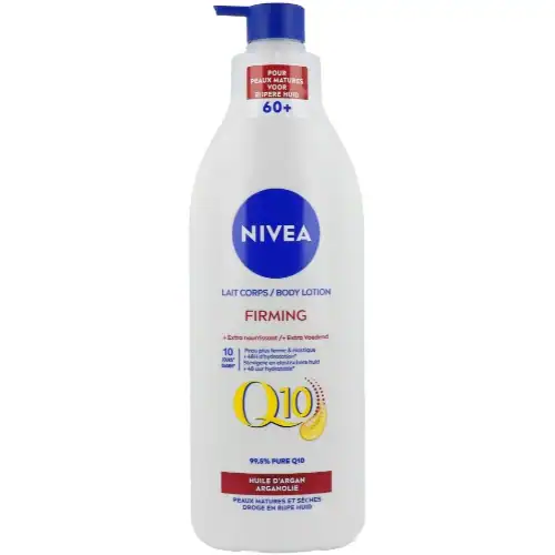 Nivea Body Lotion Q10 Firming Droge en Rijpe Huid met Pomp