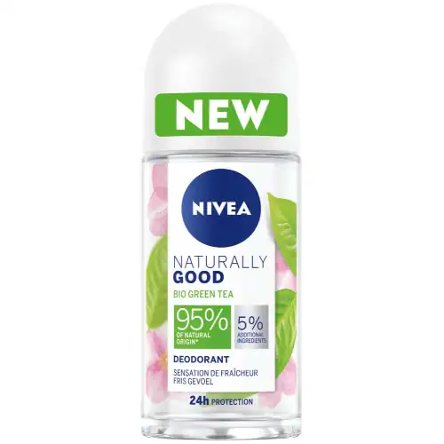 Nivea Deoroller Naturally Good Green Tea